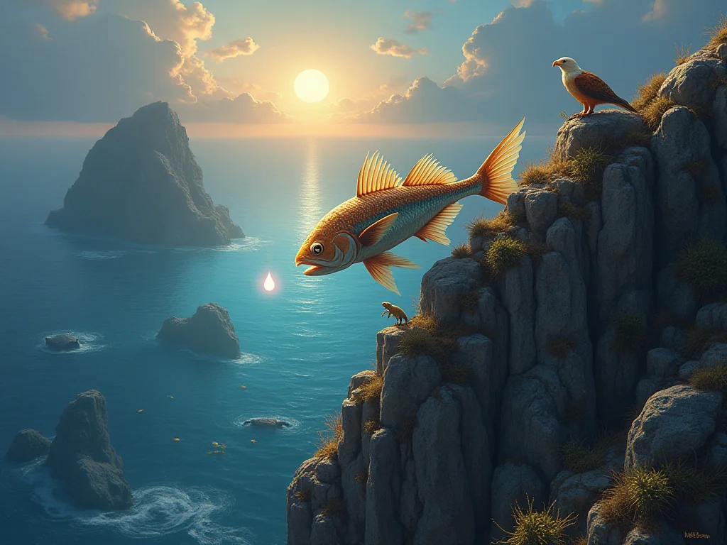 Chuyện Coyote: Con Cá Muốn Leo Núi